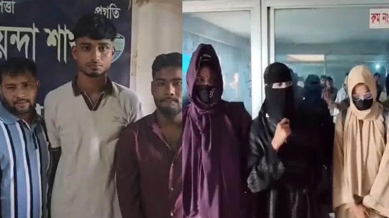 নোয়াখালীতে আবাসিক হোটেলে অভিযান: ১৪ নারী-পুরুষ আটক
