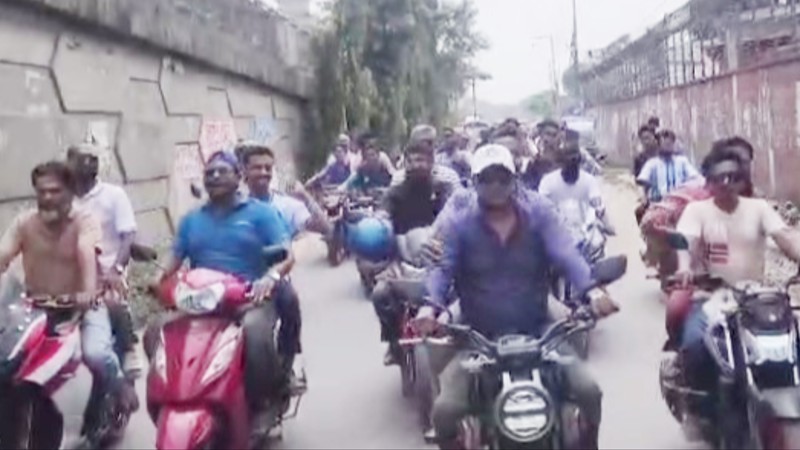 টঙ্গীতে যুবদলের শোডাউন
