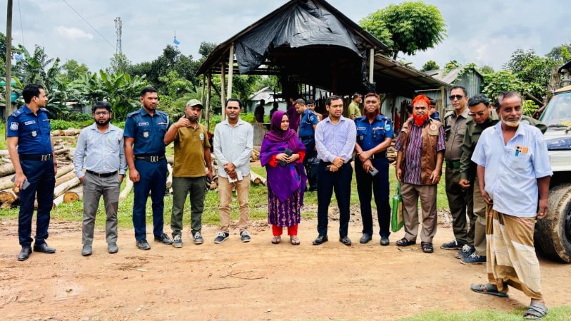 মধুপুরে মোবাইল কোর্টে ৫টি অবৈধ করাতকল উচ্ছেদ